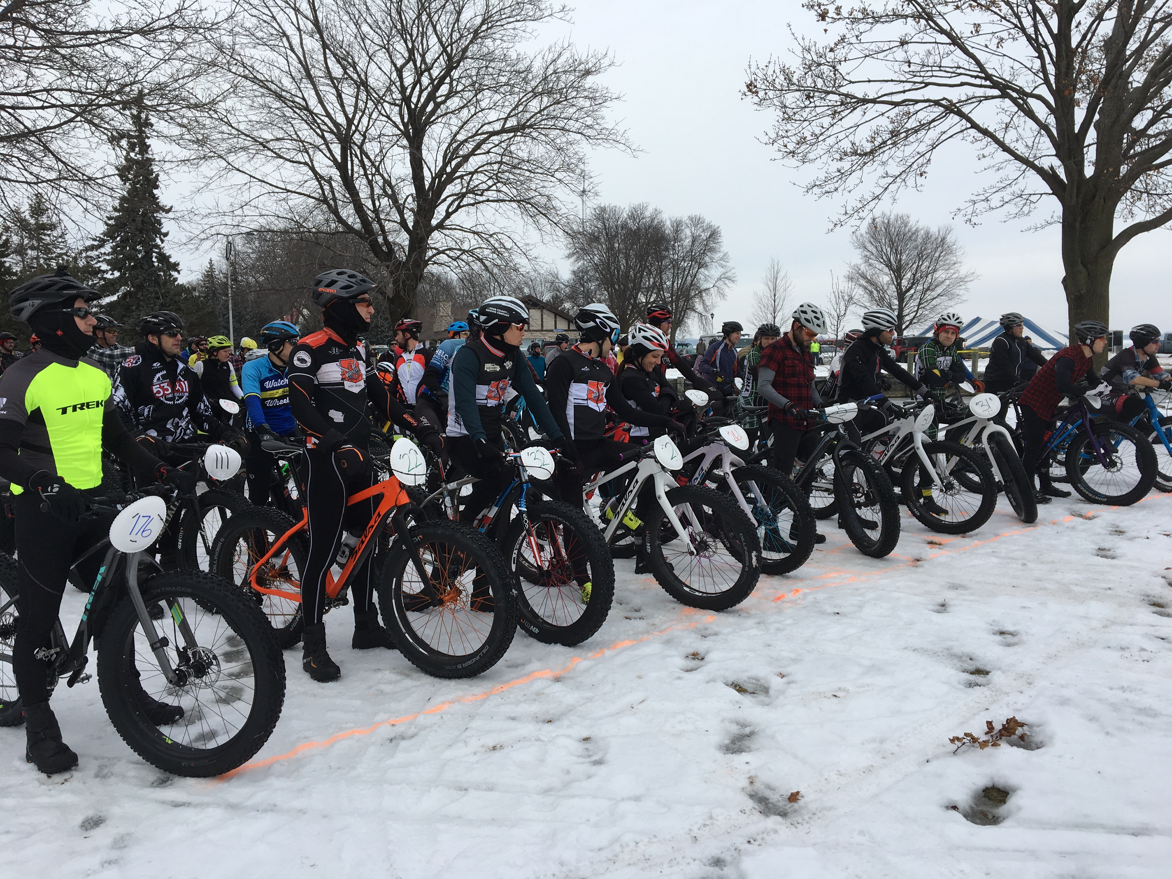 Fat Tire Bike Race Start Sturgeon Spectacular